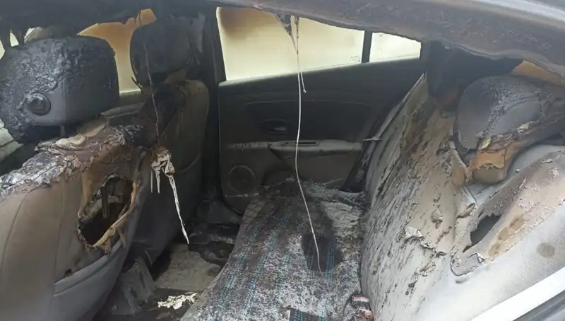 Esenyurt'ta Şantaj ve Tehdit: Bir Araba Alev Alev Yandı!
