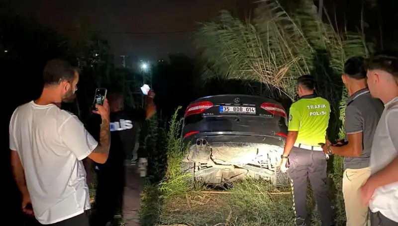 Trafik Magandasının Kaçışı Sonunda Dere Yatağında Bitti!