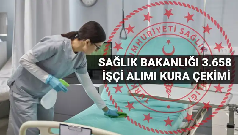 Sağlık Bakanlığı 2025 İşçi Alımı: Kura Çekim Tarihleri Açıklandı!
