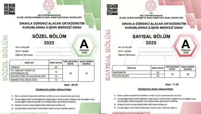 2025 LGS Soru ve Cevap Anahtarı Açıklandı: Hangi Tarihte Yayınlanacak?